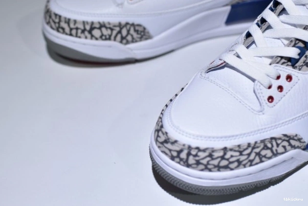 Reps TBkick Nike 854262-106 First Air Retro 3 Jordan Blue Air True Look 0802